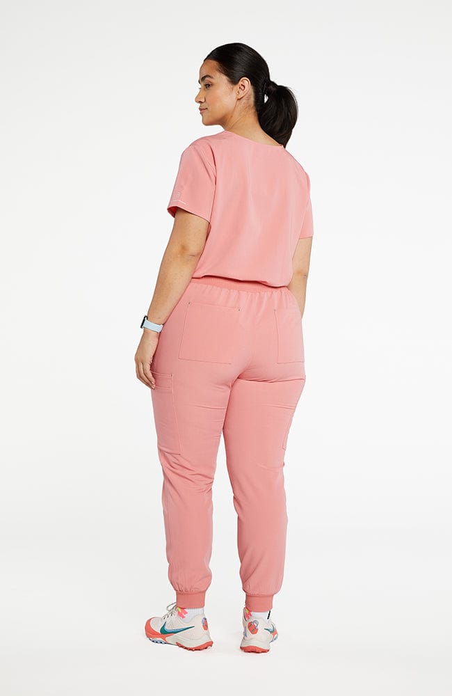 Buy Dolane Women Dark Pink Cotton Trouser Pant With Pocket (L