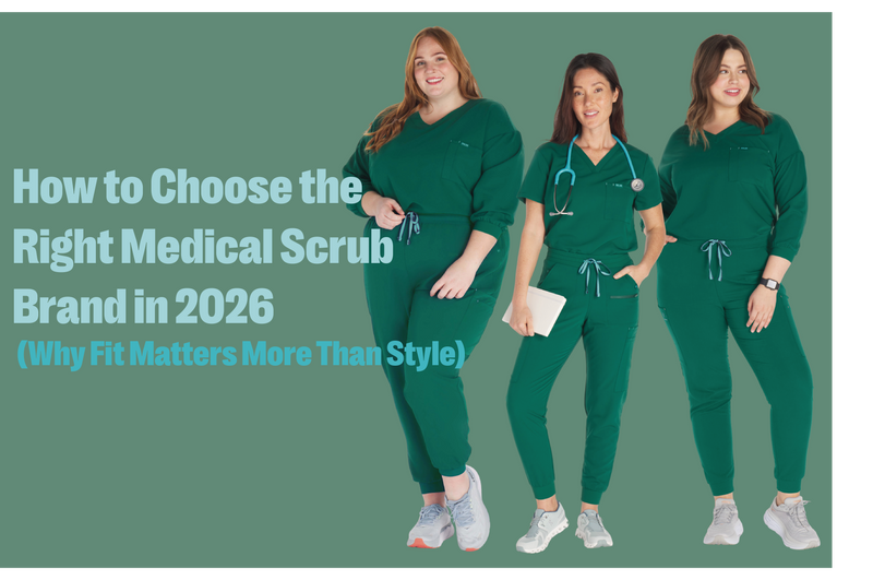 How to Choose the Right Medical Scrub Brand in 2026 (Why Fit Matters More Than Style)