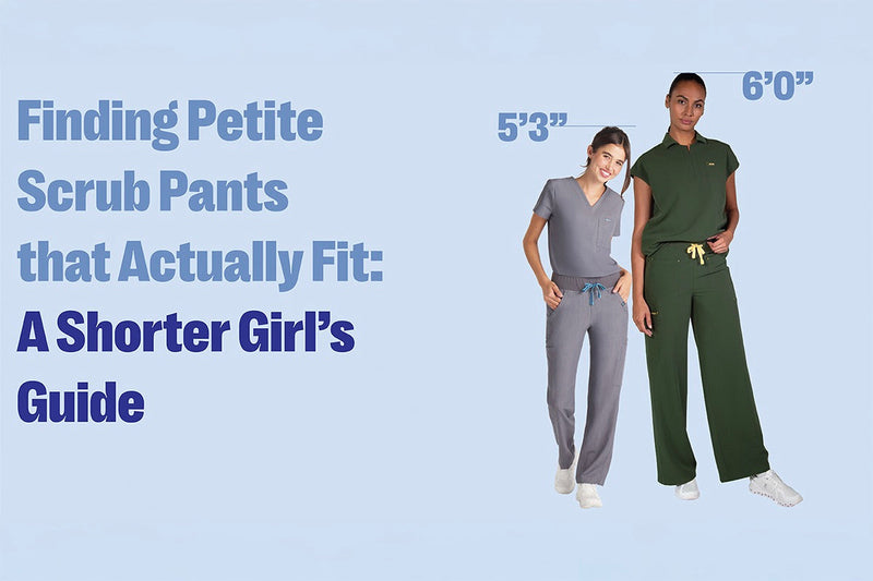 Guide to finding petite scrub pants designed for shorter women’s comfort, fit, and proper inseam length