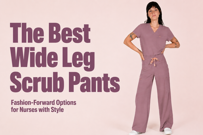 The Best Wide Leg Scrub Pants: 7 Fashion-Forward Options for Nurses with Style