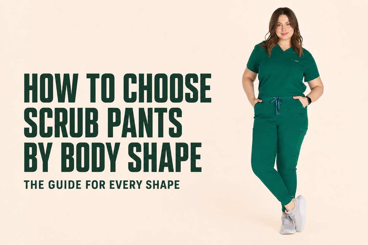 How to Choose Scrub Pants by Body Shape: The Guide for Every Shape
