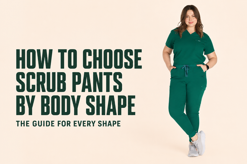 How to Choose Scrub Pants by Body Shape: The Guide for Every Shape