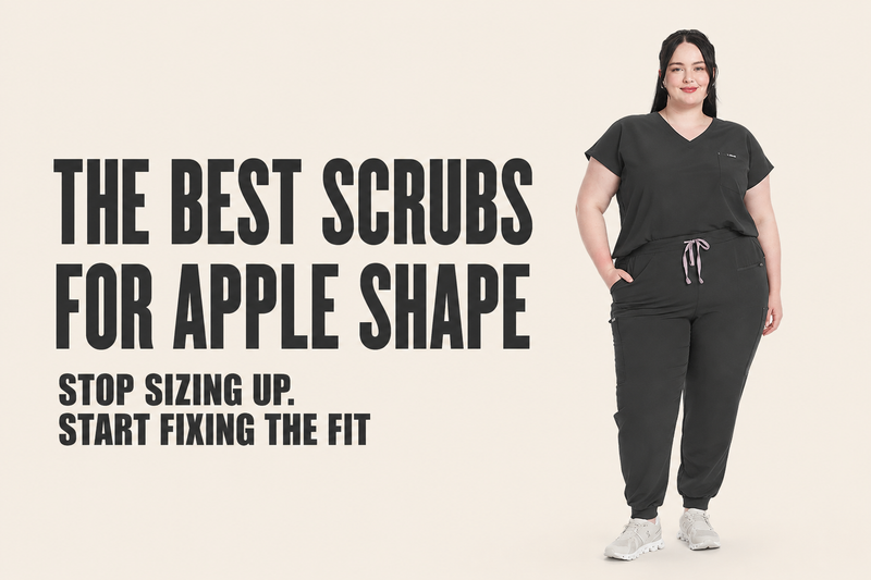 The Best Scrubs for Apple-Shaped Bodies: Stop Sizing Up and Start Fixing the Fit