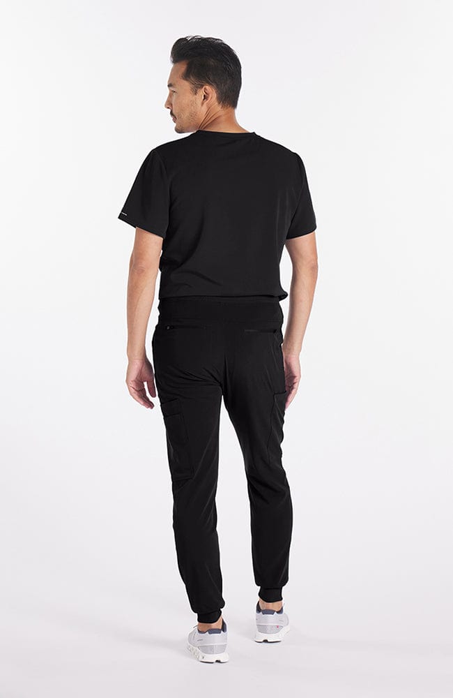 Andre 8-Pocket Men's CORE Scrub Jogger Pant Black | Dolan