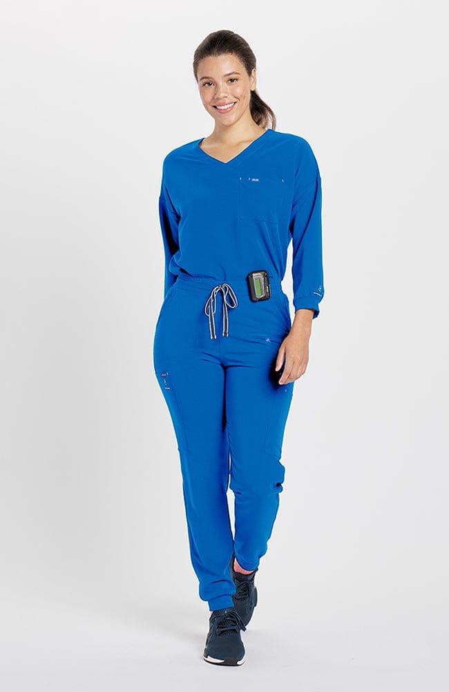 Curve Hope 11-Pocket CORE Scrub Jogger Pant Royal Blue | Dolan
