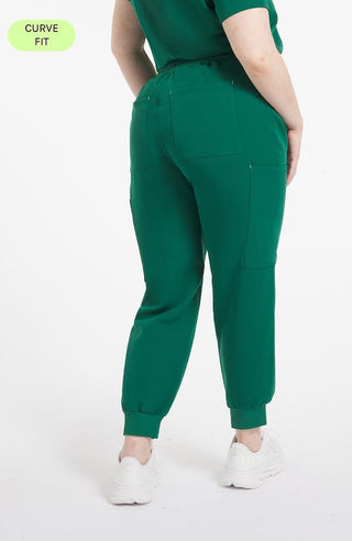 CURVE Hope 11-Pocket CORE in Hunter Green From DOLAN Scrubs