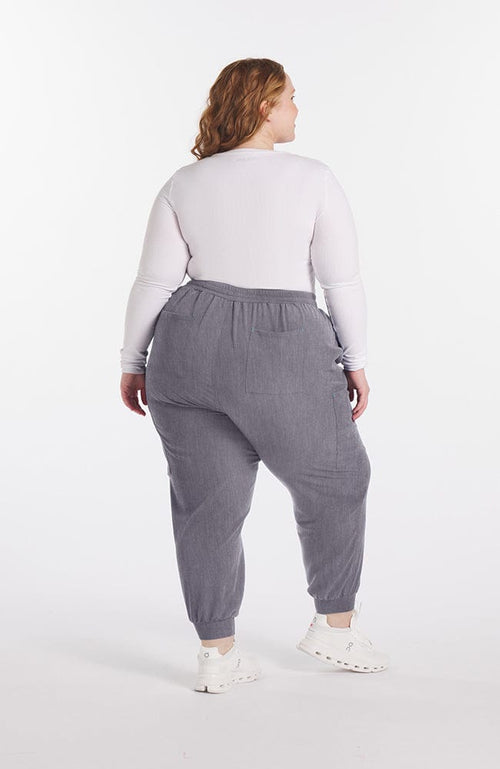 Woman wearing Curve Hope Jogger in Graphite - DOLAN