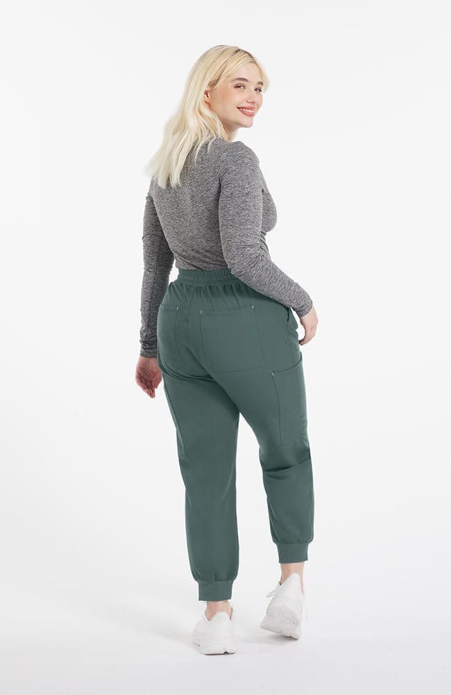 CURVE Hope 11-Pocket CORE in Deep Sage From DOLAN Scrubs