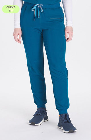 DOLAN Curve Hope 11-Pocket Jogger in Caribbean blue