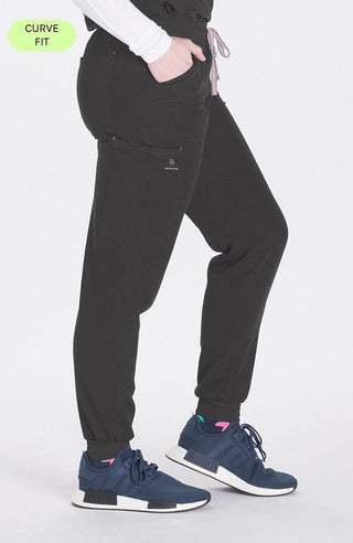 CURVE Hope 11-Pocket CORE in Charcoal From DOLAN Scrubs