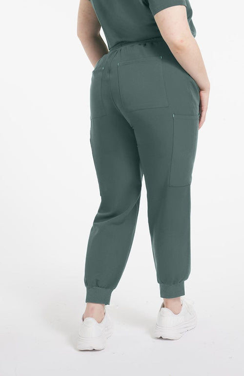 CURVE Hope 11-Pocket CORE in Deep Sage From DOLAN Scrubs