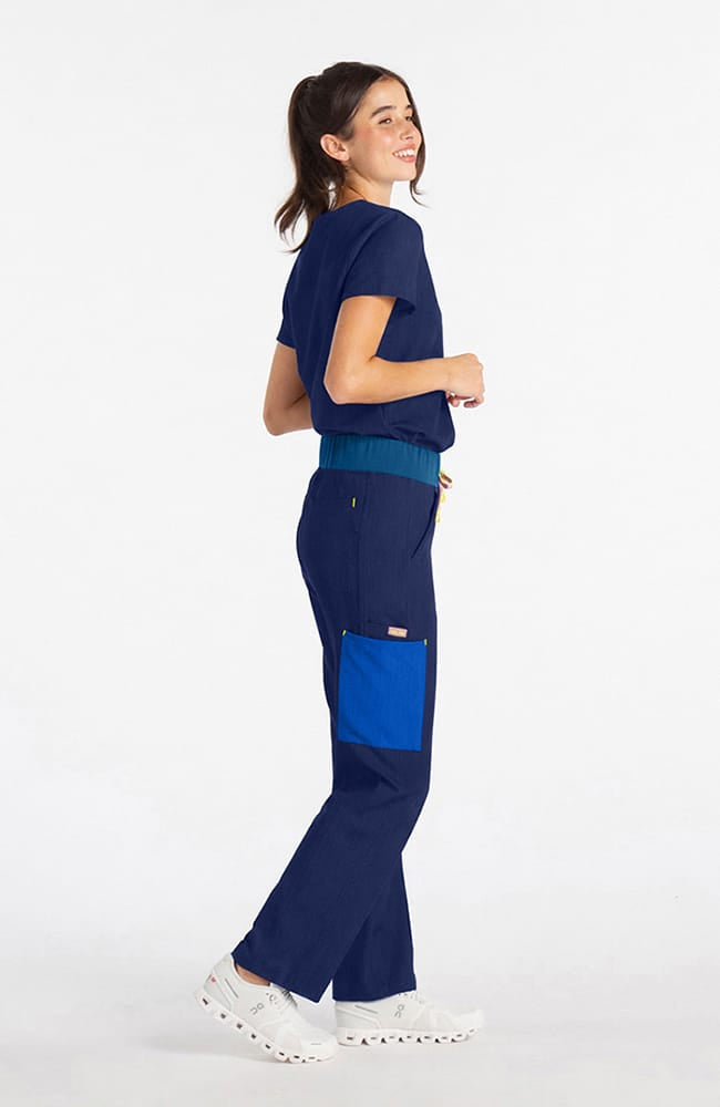 District High Waisted 6-Pocket CORE Scrub Pant
