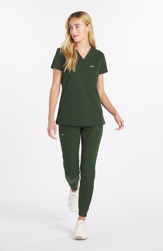 Mayfair V Neck 2-Pocket CORE Scrub Top