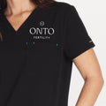 Onto Fertility Logo Embroidery