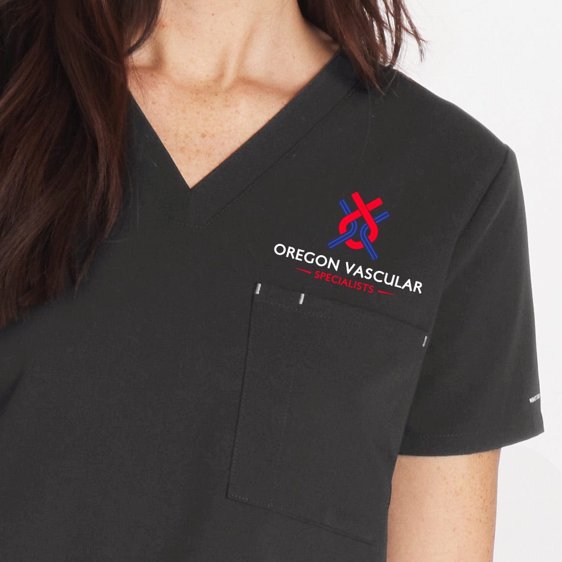 Oregon Vascular Logo Embroidery