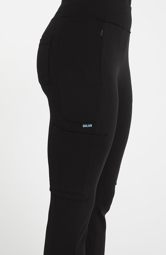 Restore 8-Pocket FLEX Stretch Scrub Pant Black | Dolan