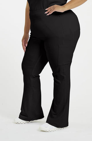 Restore 8-Pocket FLEX Stretch Scrub Pant in Black - DOLAN