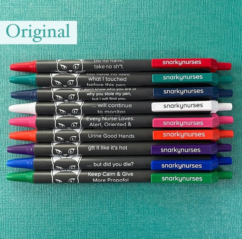 Snarky Pens: Original (Set of 9 Pens)