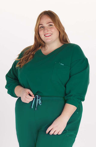 Alpine Dolman ¾ Sleeve 2-Pocket CORE Scrub Top