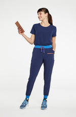 DOLAN Hope 11-Pocket CORE Scrub Jogger Pant in Colorblock