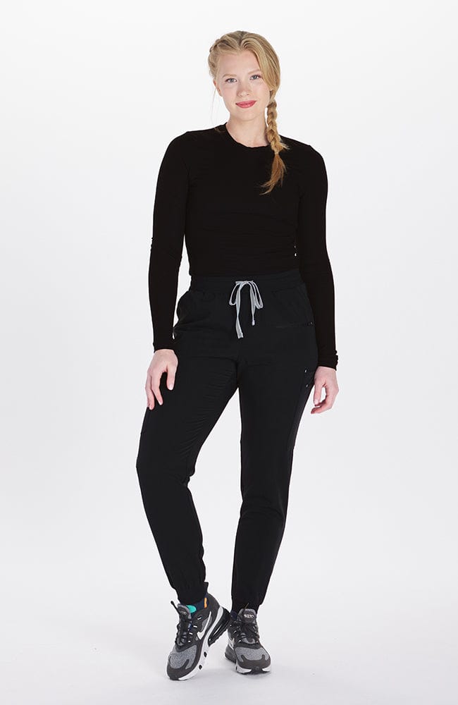 CURVE Hope 11-Pocket CORE in Black From DOLAN Scrubs