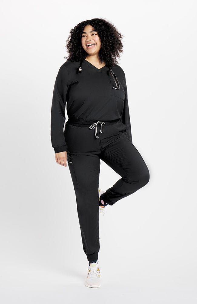 High Waisted Huntington 7-Pocket Jogger TLC Scrub Pant