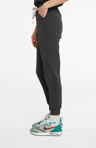 Hope 11-Pocket CORE Scrub Jogger Pant in Charcoal- DOLAN
