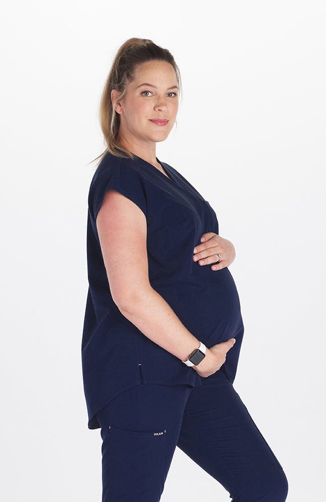 Medculture Womens Dark Blue Maternity Scrub Bottoms Size 2XL - beyond  exchange