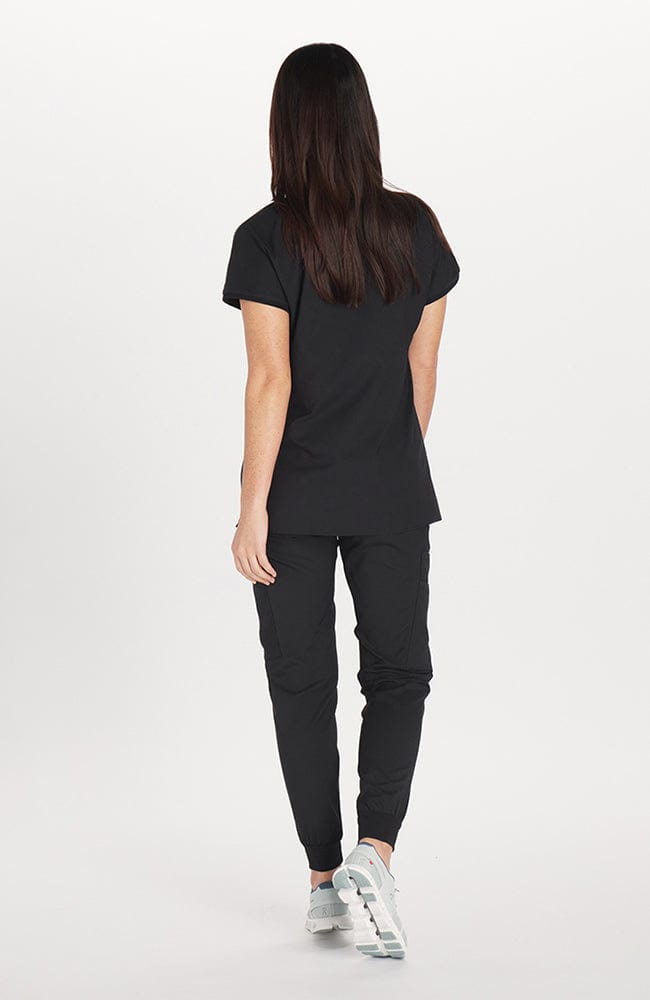 Walker Drop Shoulder 2-Pocket TLC Scrub Top